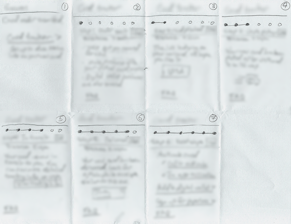 Card tracker crazy eights discovery exercise