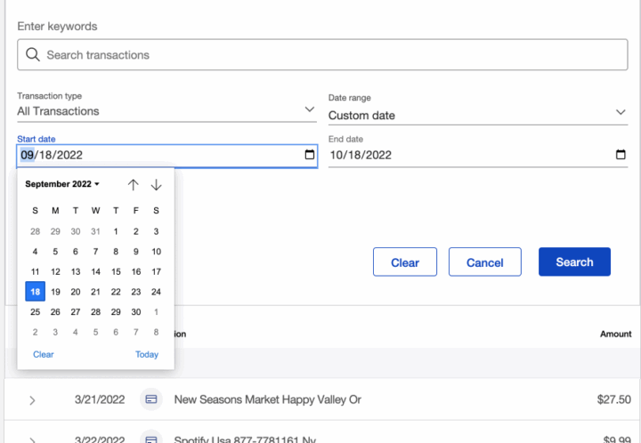Transaction ledger design updates
